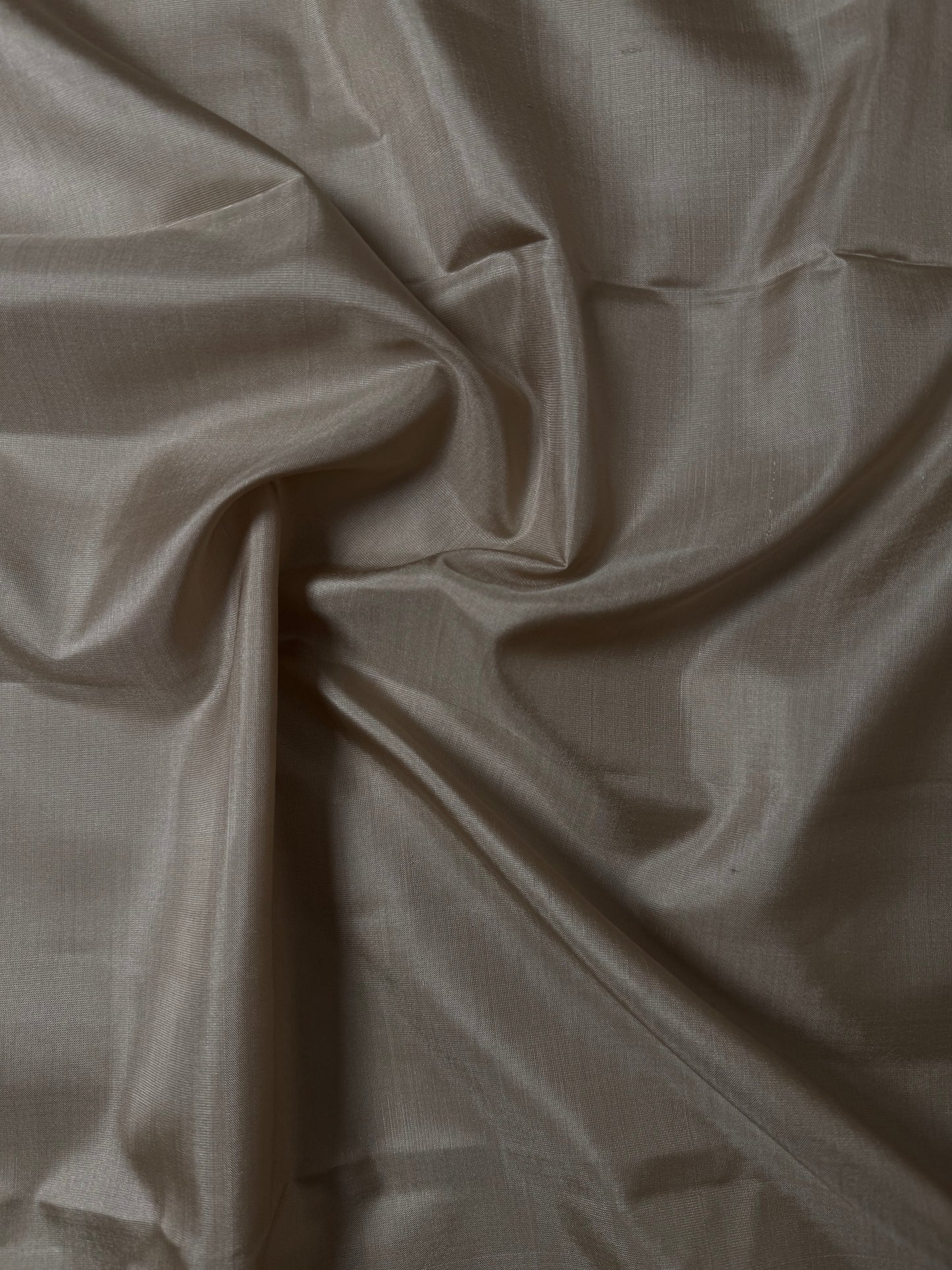 Silken Haze – Cream Soft Silk Saree with Lustrous Grace